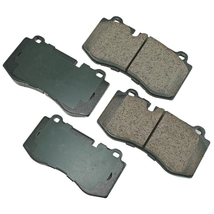 Akebono EUR1223 Akebono EURO Ultra Premium Ceramic Disc Brake Pad Kit