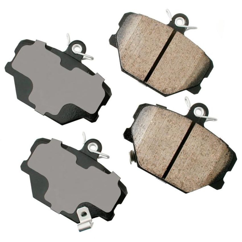Akebono EUR1252 Akebono EURO Ultra Premium Ceramic Disc Brake Pad Kit