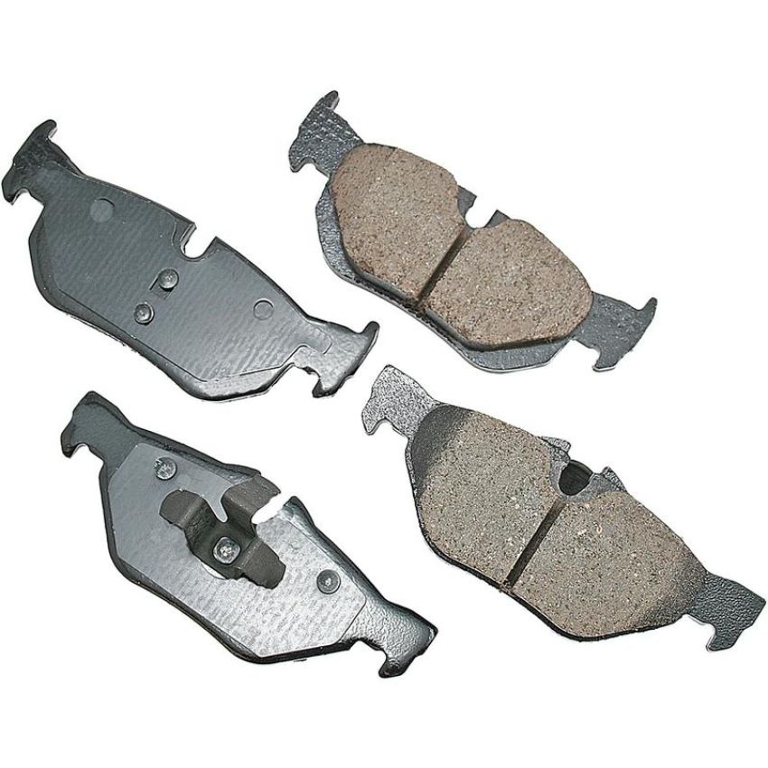 Akebono EUR1267 Akebono EURO Ultra Premium Ceramic Disc Brake Pad Kit