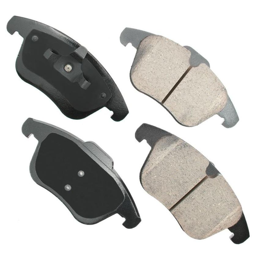 Akebono EUR1306 Akebono EURO Ultra Premium Ceramic Disc Brake Pad Kit