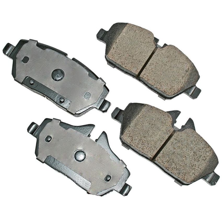 Akebono EUR1308 Akebono EURO Ultra Premium Ceramic Disc Brake Pad Kit