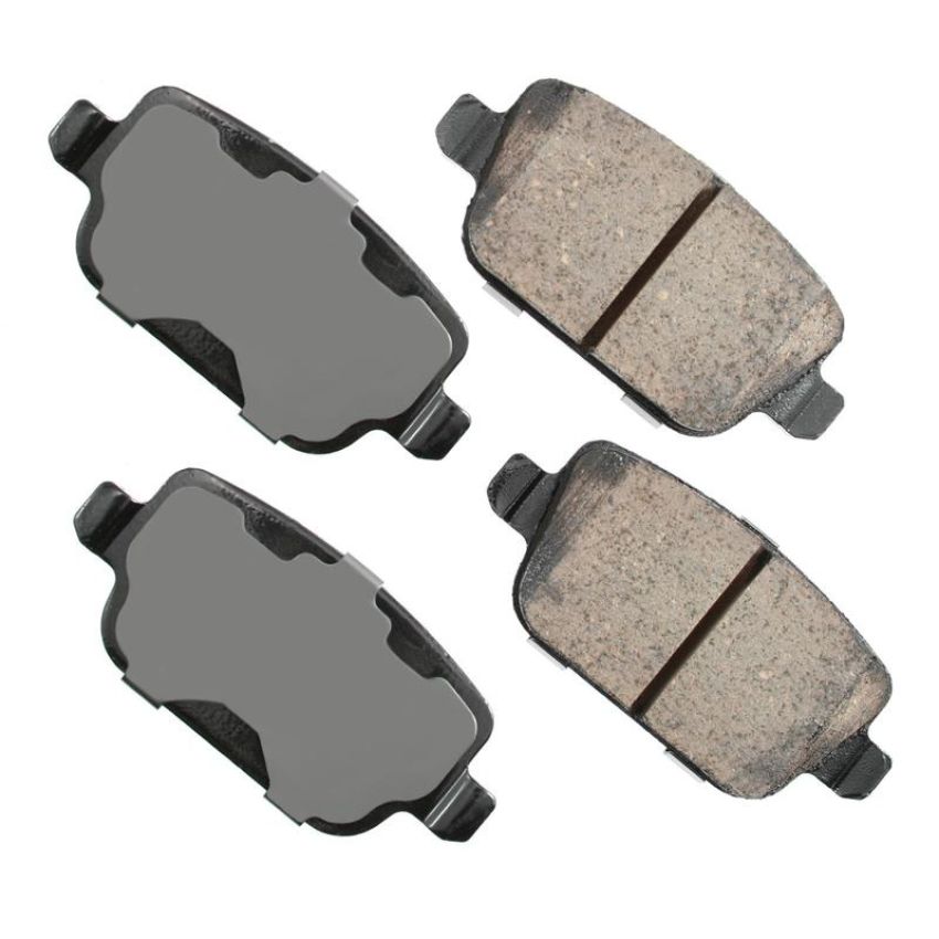 Akebono EUR1314 Akebono EURO Ultra Premium Ceramic Disc Brake Pad Kit