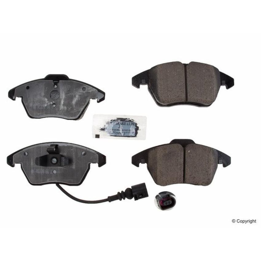 Akebono EUR1319 Akebono EURO Ultra Premium Ceramic Disc Brake Pad Kit