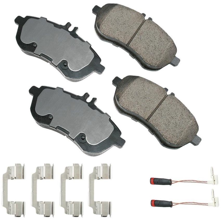 Akebono EUR1340A Akebono EURO Ultra Premium Ceramic Disc Brake Pad Kit