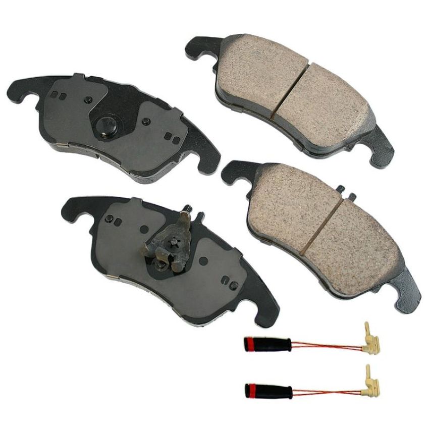 Akebono EUR1342 Akebono EURO Ultra Premium Ceramic Disc Brake Pad Kit