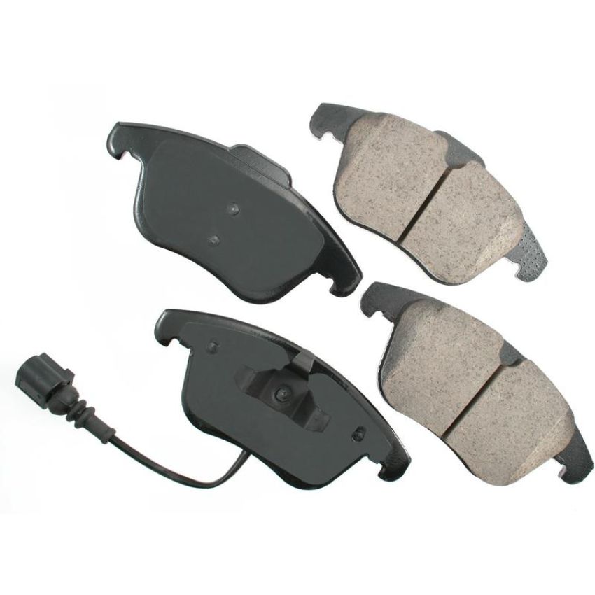 Akebono EUR1375 Akebono EURO Ultra Premium Ceramic Disc Brake Pad Kit