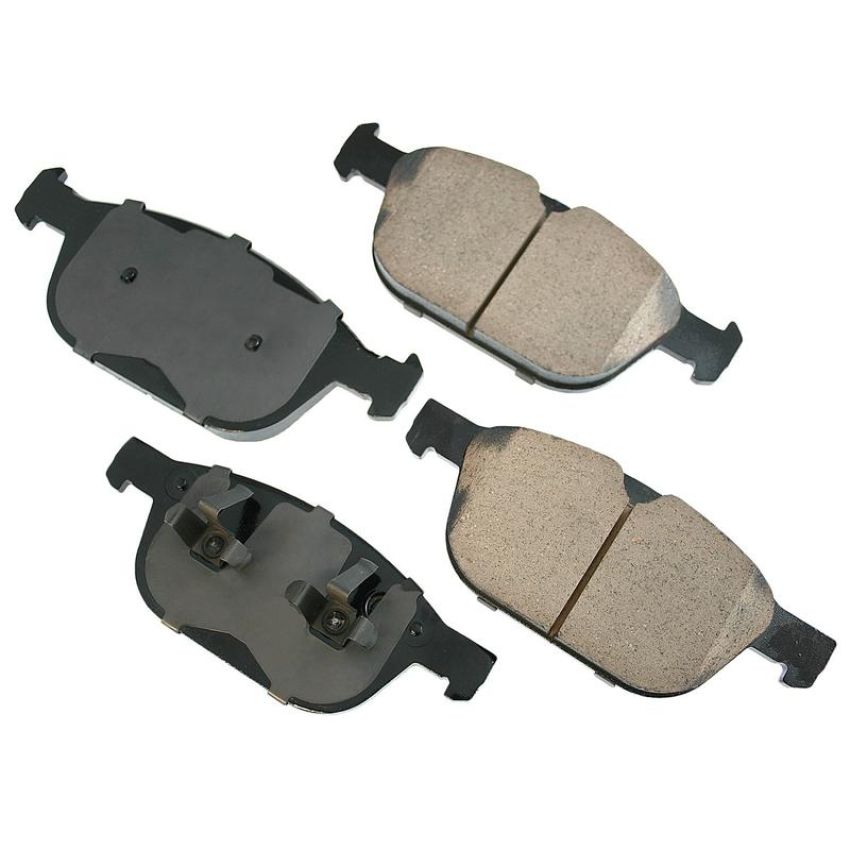 Akebono EUR1412 Akebono EURO Ultra Premium Ceramic Disc Brake Pad Kit