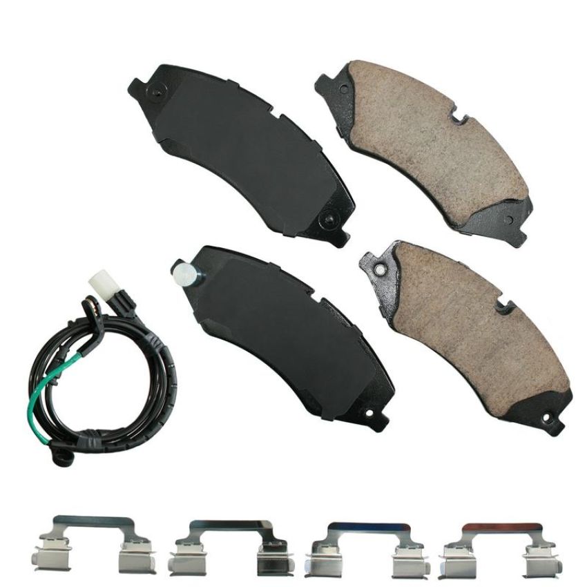 Akebono EUR1479 Akebono EURO Ultra Premium Ceramic Disc Brake Pad Kit