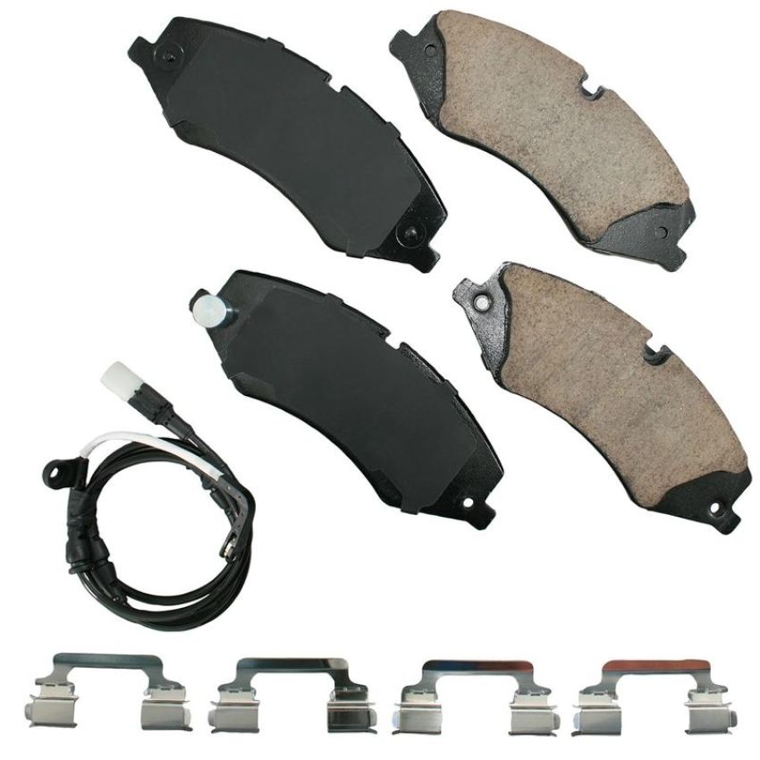 Akebono EUR1479A Akebono EURO Ultra Premium Ceramic Disc Brake Pad Kit
