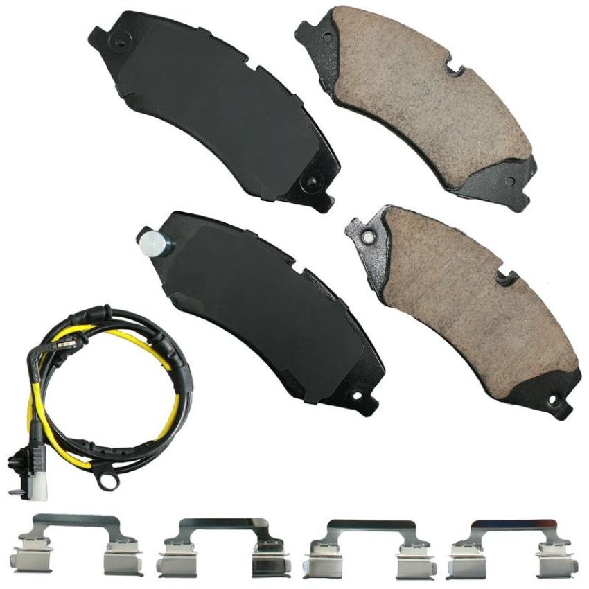 Akebono EUR1479B Akebono EURO Ultra Premium Ceramic Disc Brake Pad Kit