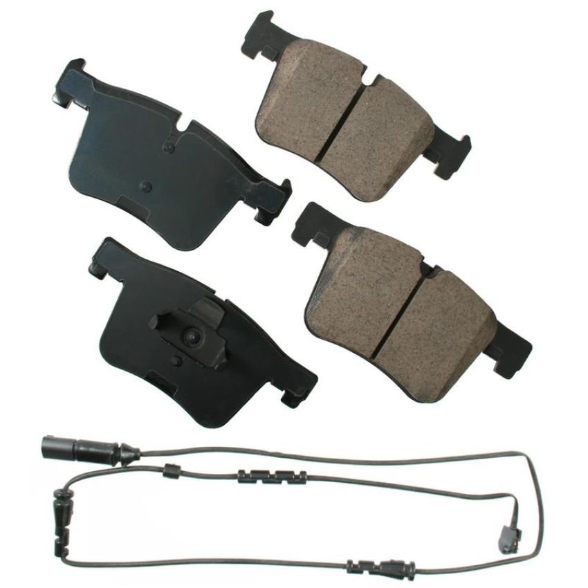 Akebono EUR1561 Akebono EURO Ultra Premium Ceramic Disc Brake Pad Kit