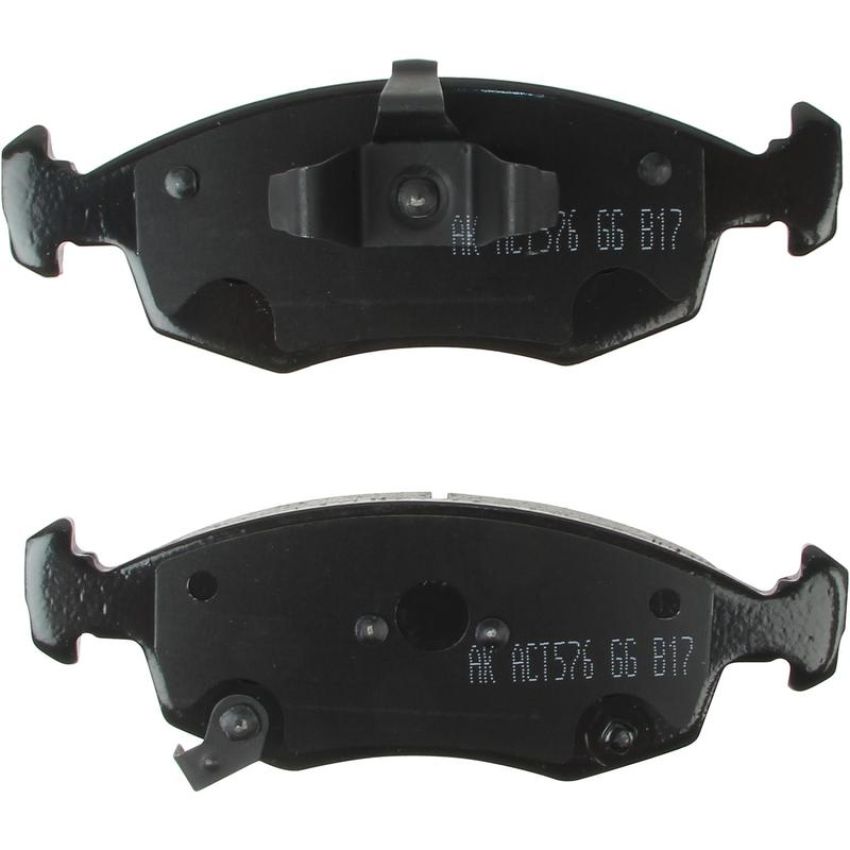 Akebono EUR1568 Akebono EURO Ultra Premium Ceramic Disc Brake Pad Kit