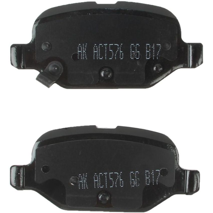 Akebono EUR1569 Akebono EURO Ultra Premium Ceramic Disc Brake Pad Kit