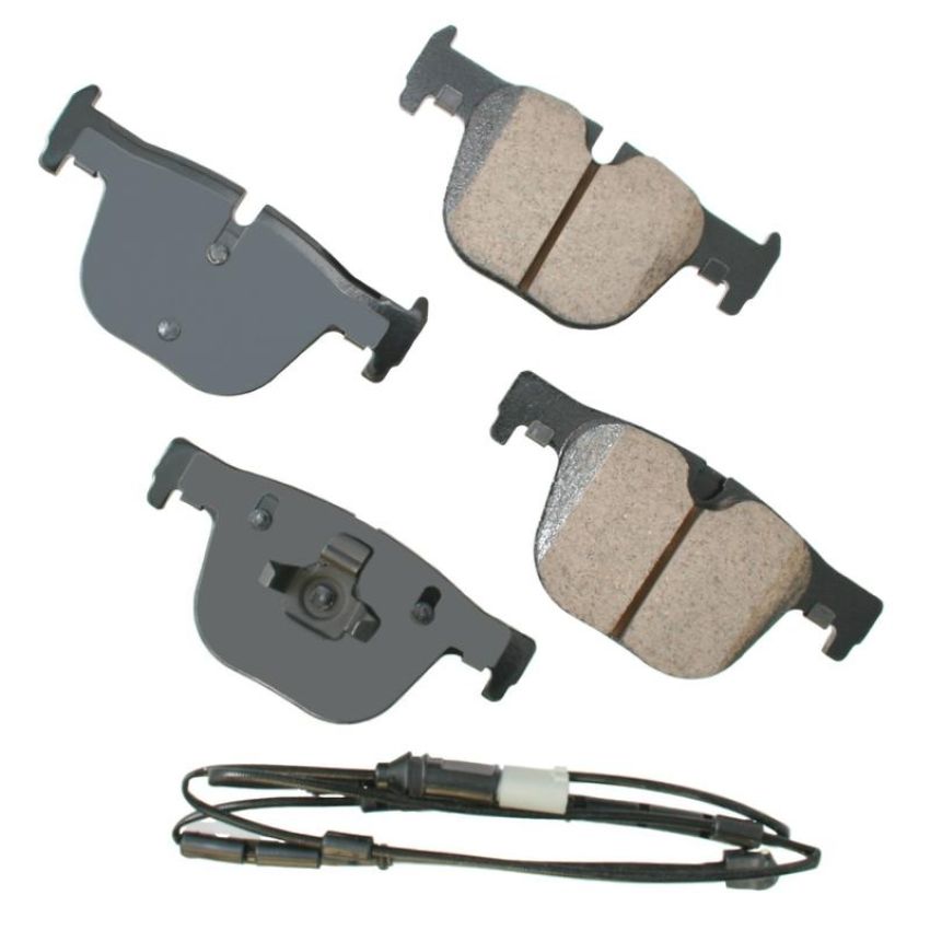 Akebono EUR1610 Akebono EURO Ultra Premium Ceramic Disc Brake Pad Kit