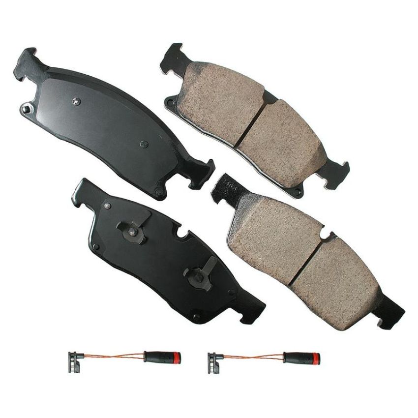 Akebono EUR1629 Akebono EURO Ultra Premium Ceramic Disc Brake Pad Kit