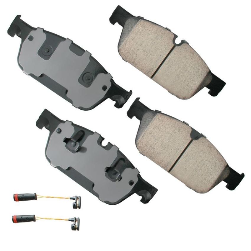 Akebono EUR1636 Akebono EURO Ultra Premium Ceramic Disc Brake Pad Kit