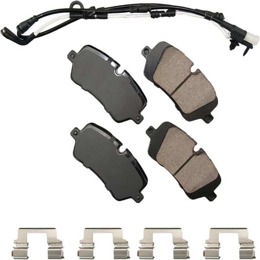 Akebono EUR1692A Akebono EURO Ultra Premium Ceramic Disc Brake Pad Kit