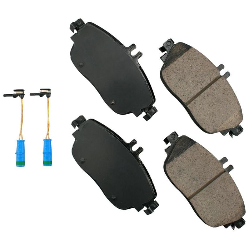 Akebono EUR1694 Akebono EURO Ultra Premium Ceramic Disc Brake Pad Kit