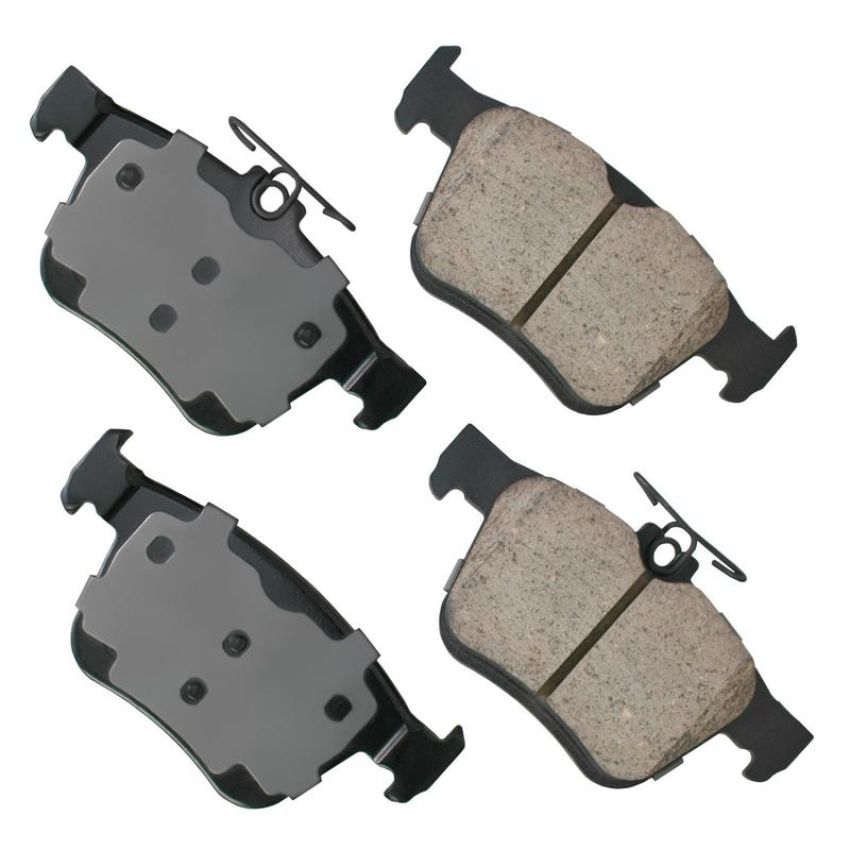 Akebono EUR1761 Akebono EURO Ultra Premium Ceramic Disc Brake Pad Kit