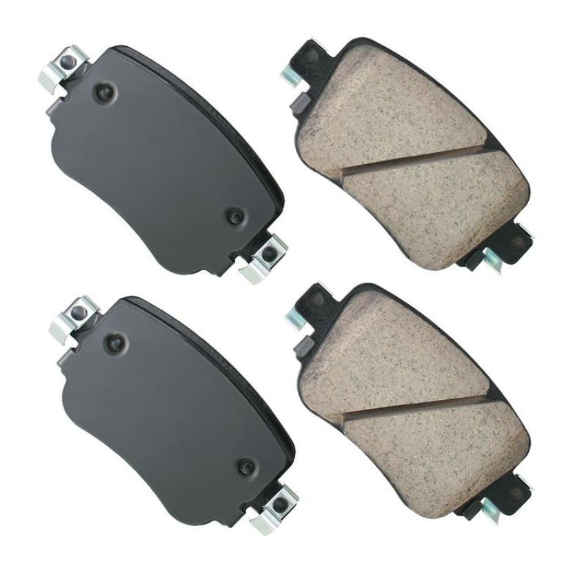 Akebono EUR1779 Akebono EURO Ultra Premium Ceramic Disc Brake Pad Kit