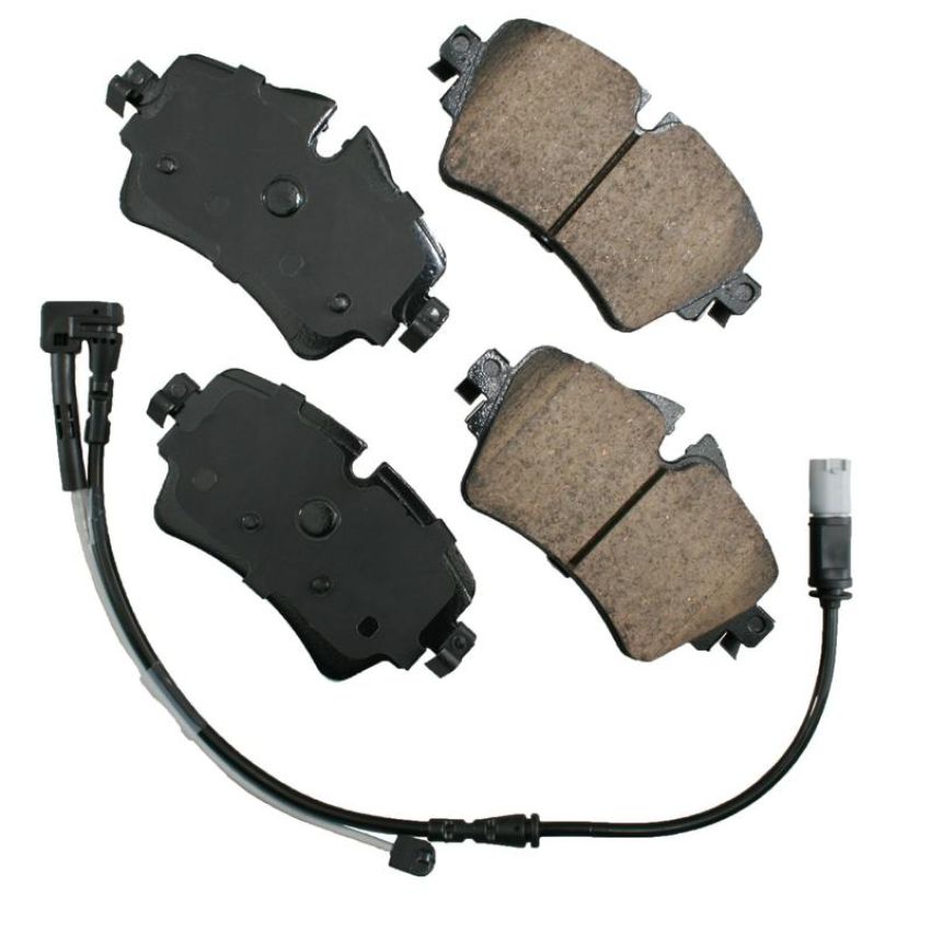 Akebono EUR1801A Akebono EURO Ultra Premium Ceramic Disc Brake Pad Kit