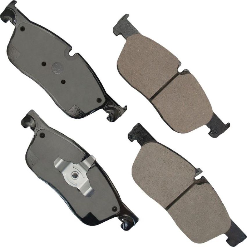Akebono EUR1838 Akebono EURO Ultra Premium Ceramic Disc Brake Pad Kit