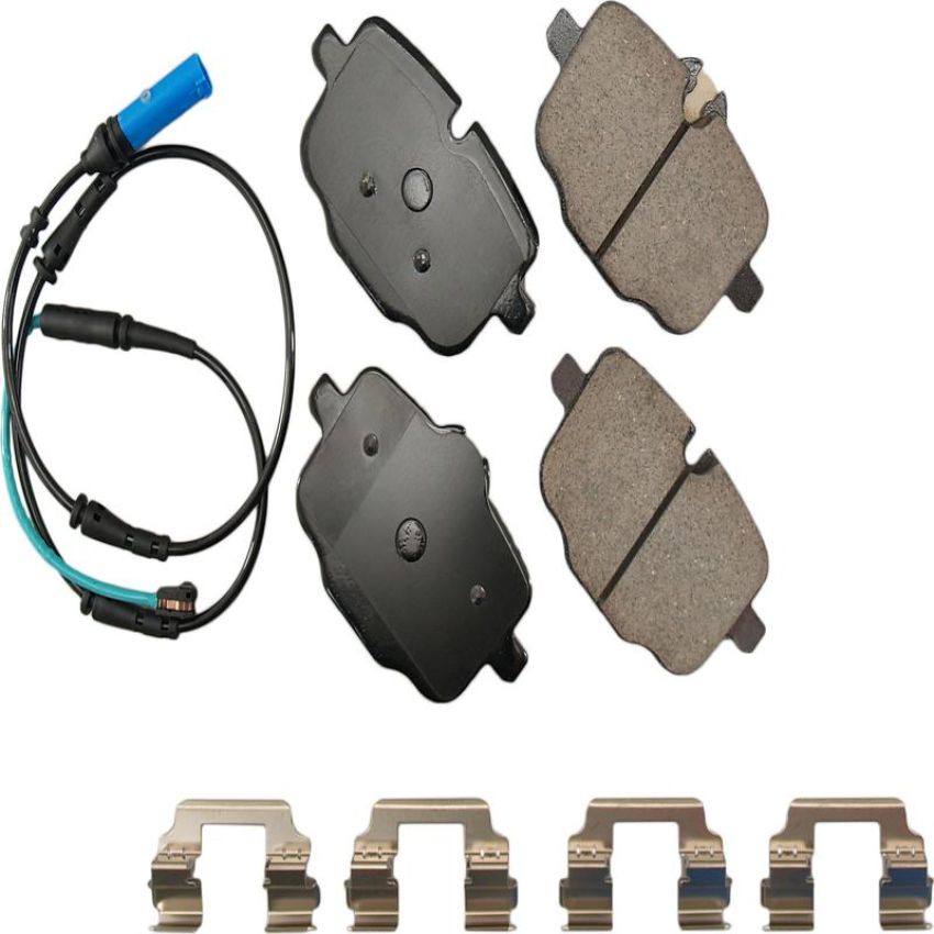 Akebono EUR1850 Akebono EURO Ultra Premium Ceramic Disc Brake Pad Kit