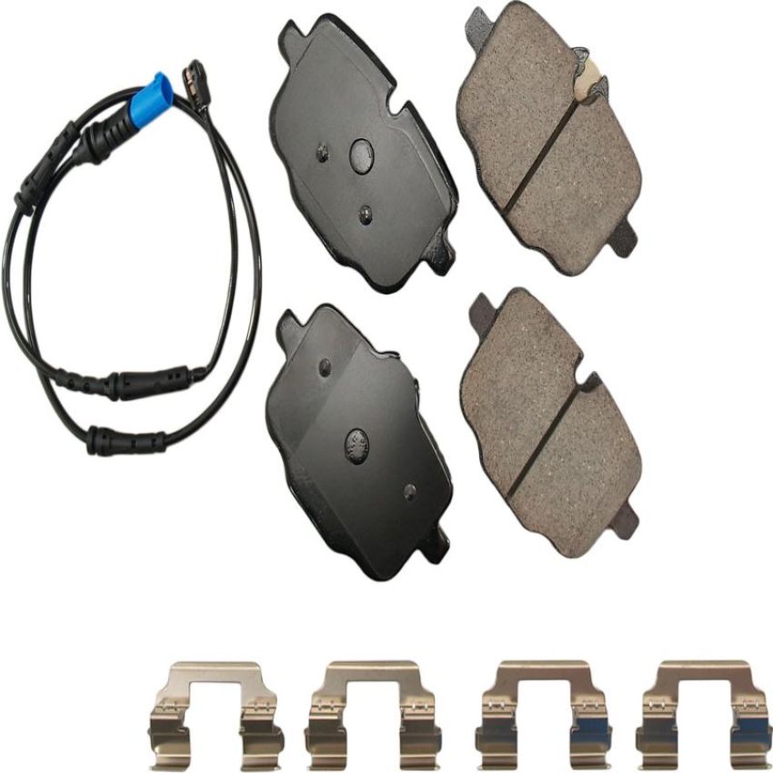 Akebono EUR1850B Akebono EURO Ultra Premium Ceramic Disc Brake Pad Kit