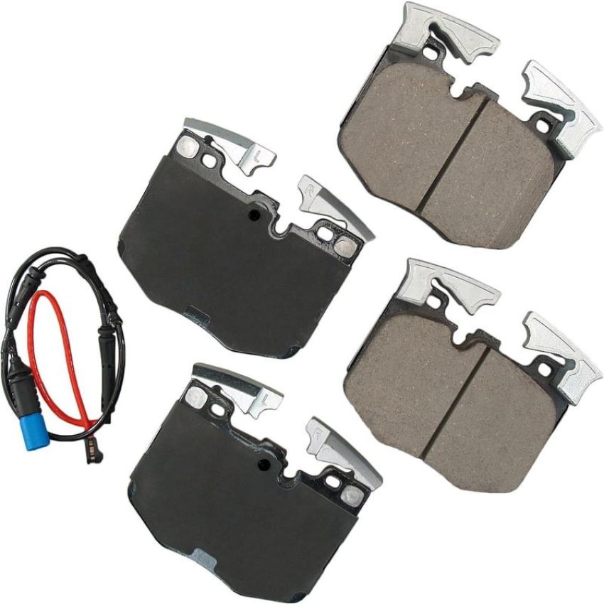 Akebono EUR1867 Akebono EURO Ultra Premium Ceramic Disc Brake Pad Kit
