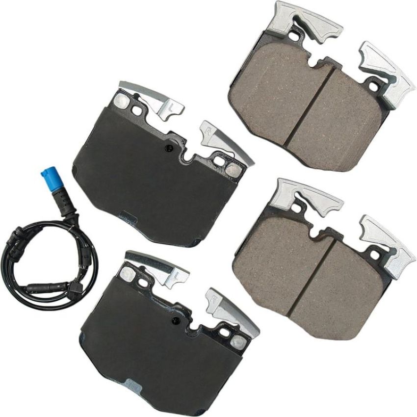 Akebono EUR1867B Akebono EURO Ultra Premium Ceramic Disc Brake Pad Kit