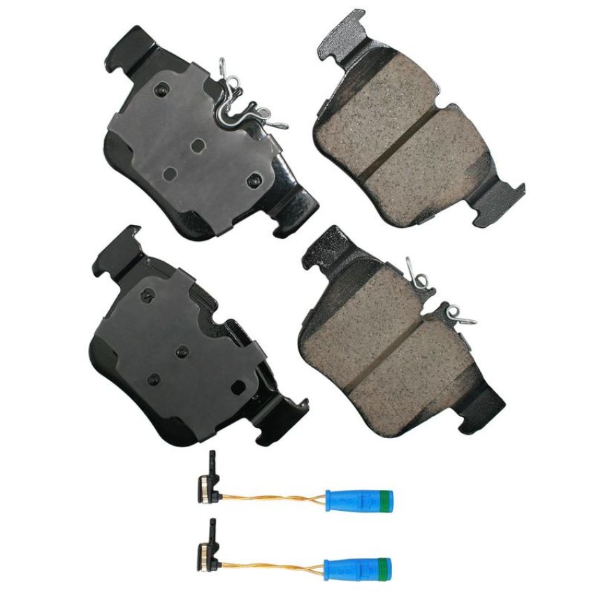 Akebono EUR1872 Akebono EURO Ultra Premium Ceramic Disc Brake Pad Kit