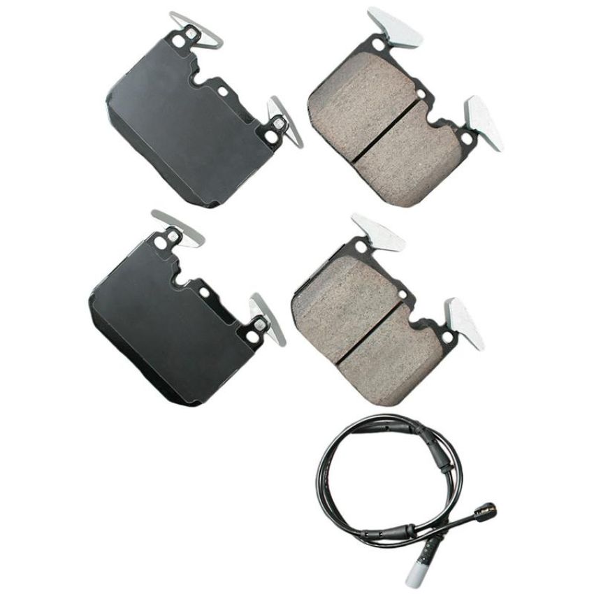 Akebono EUR1880 Akebono EURO Ultra Premium Ceramic Disc Brake Pad Kit