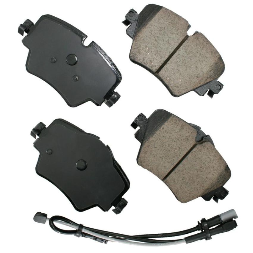 Akebono EUR1892 Akebono EURO Ultra Premium Ceramic Disc Brake Pad Kit