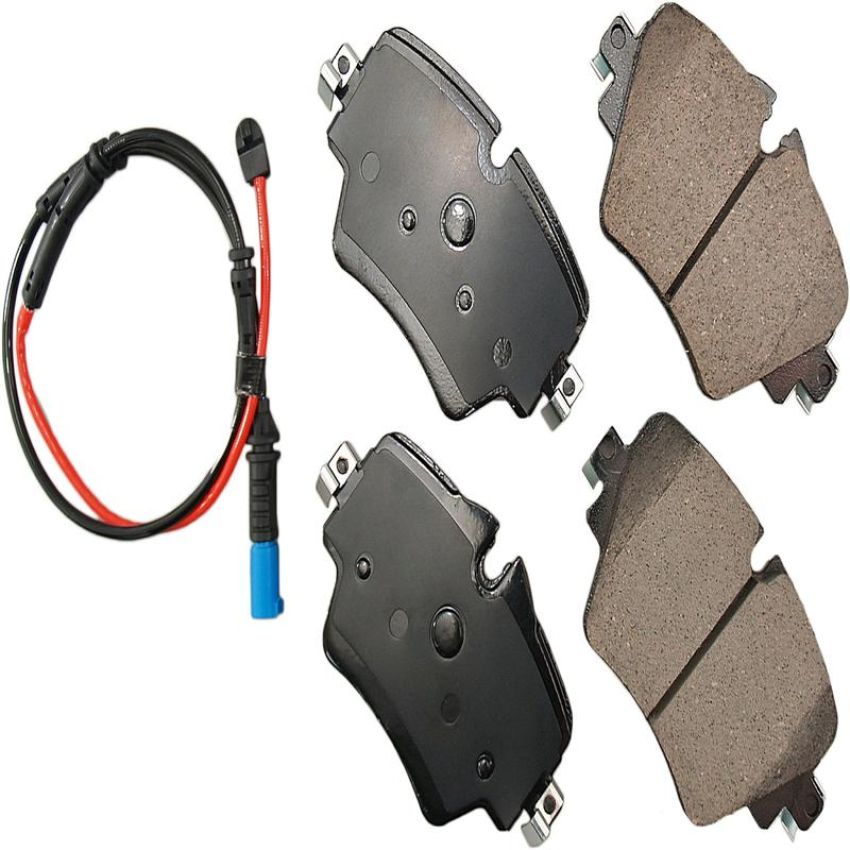 Akebono EUR1892B Akebono EURO Ultra Premium Ceramic Disc Brake Pad Kit