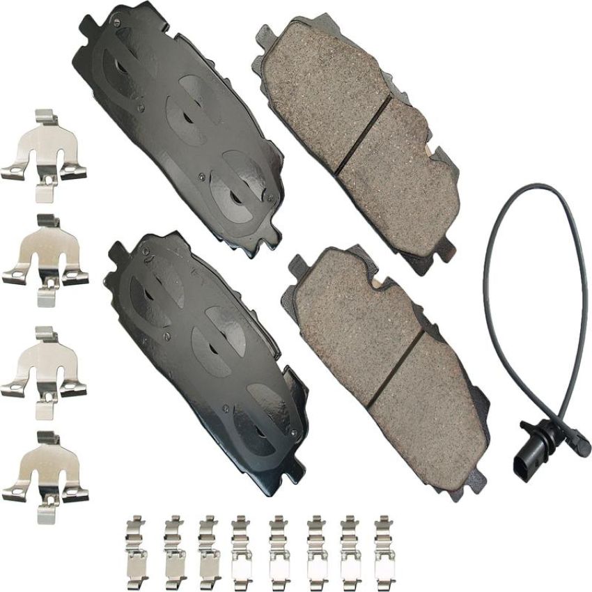 Akebono EUR1894 Akebono EURO Ultra Premium Ceramic Disc Brake Pad Kit