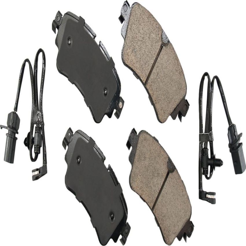 Akebono EUR1898A Akebono EURO Ultra Premium Ceramic Disc Brake Pad Kit
