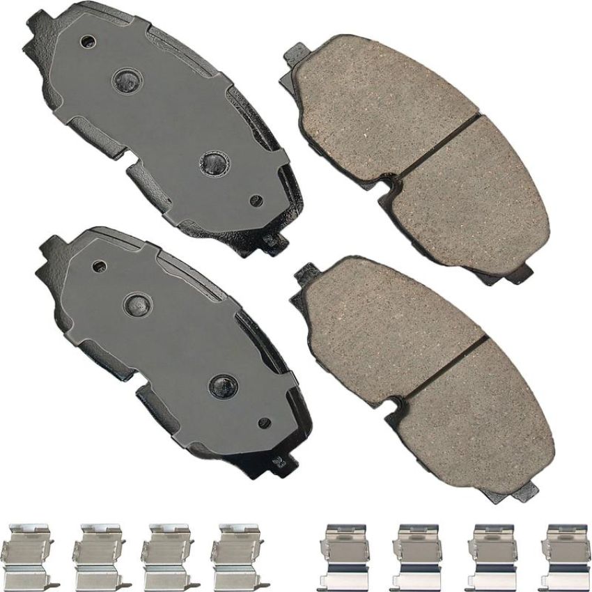 Akebono EUR2074 Akebono EURO Ultra Premium Ceramic Disc Brake Pad Kit