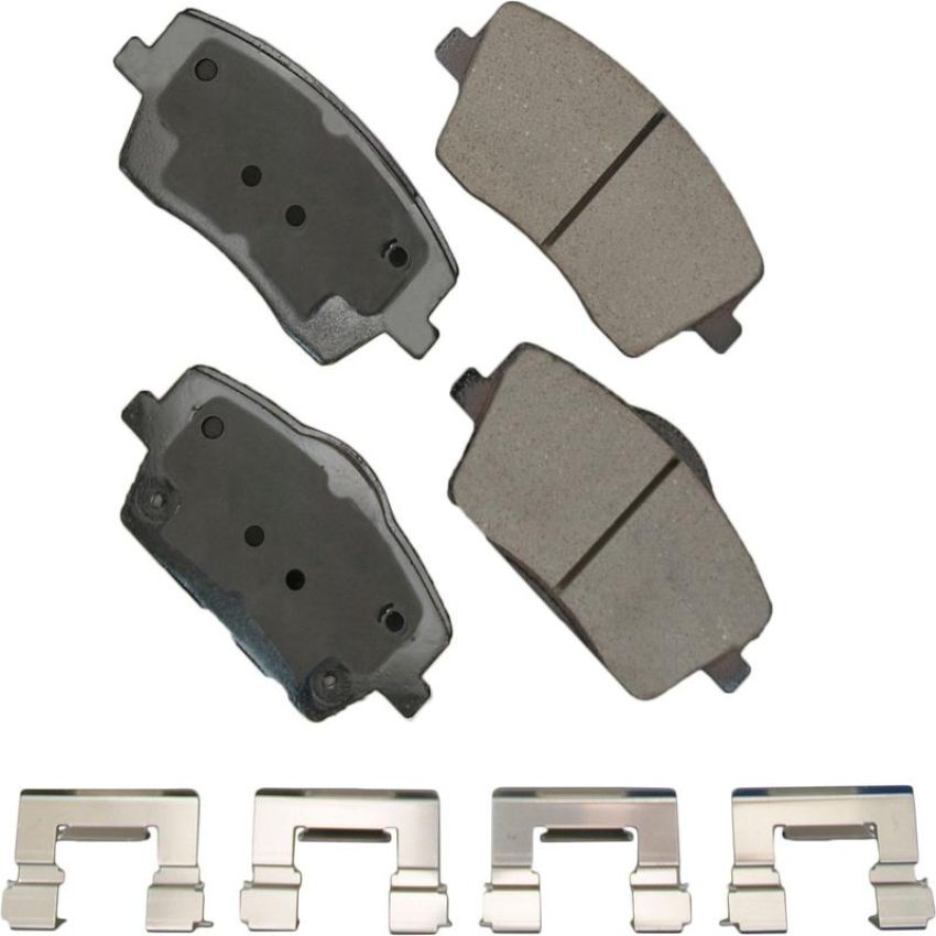 Akebono EUR2137 Akebono EURO Ultra Premium Ceramic Disc Brake Pad Kit
