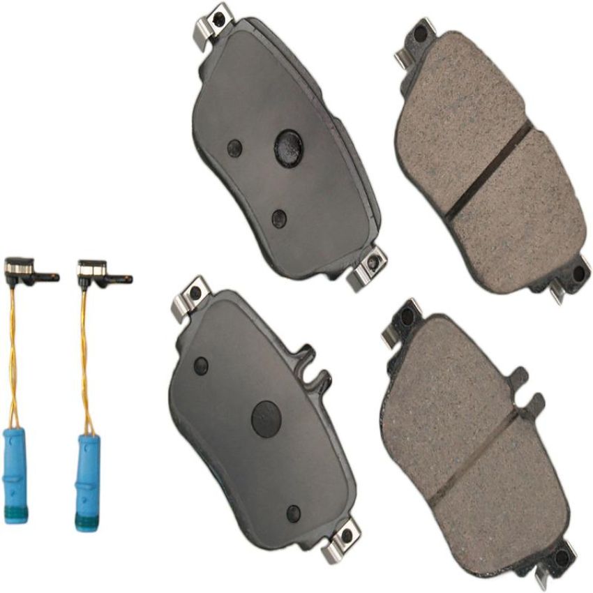 Akebono EUR2163 Akebono EURO Ultra Premium Ceramic Disc Brake Pad Kit
