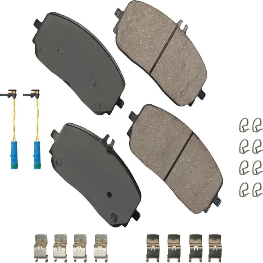 Akebono EUR2209 Akebono EURO Ultra Premium Ceramic Disc Brake Pad Kit