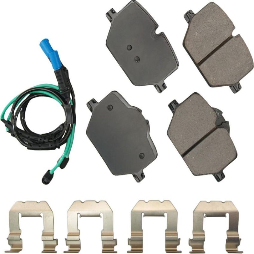 Akebono EUR2220 Akebono EURO Ultra Premium Ceramic Disc Brake Pad Kit