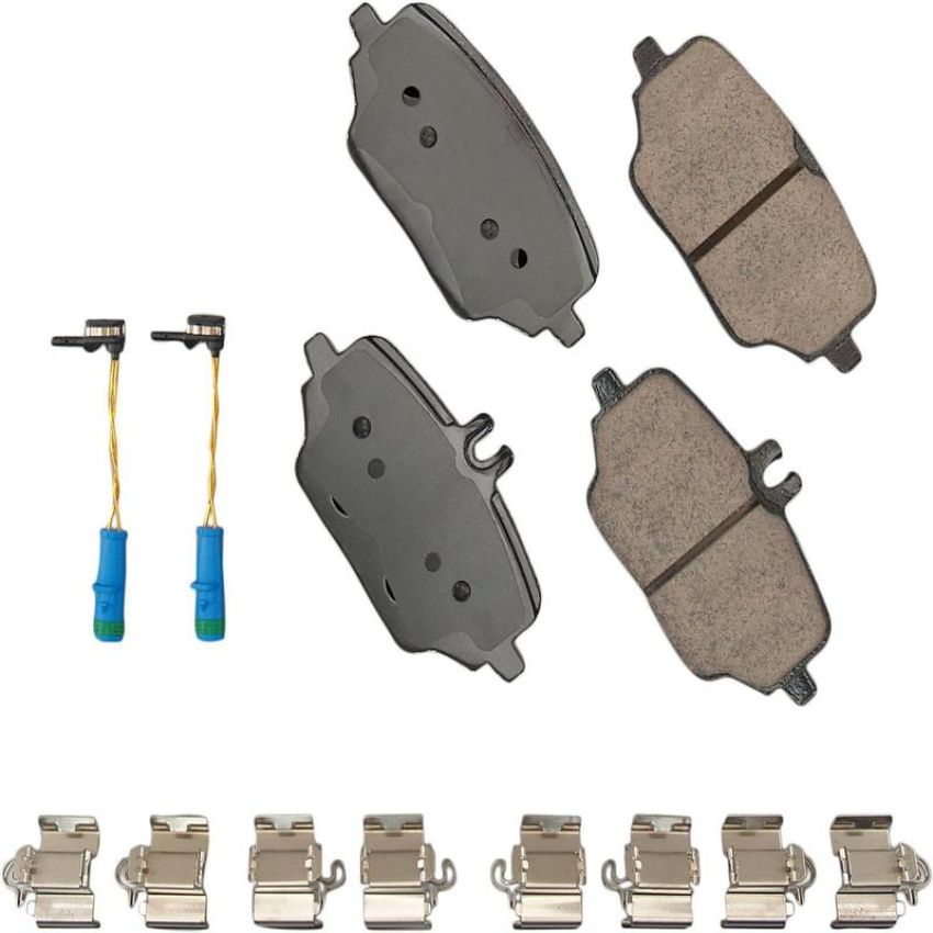 Akebono EUR2235 Akebono EURO Ultra Premium Ceramic Disc Brake Pad Kit