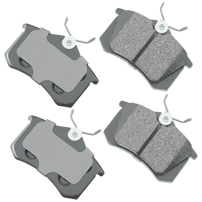 Akebono EUR340 Akebono EURO Ultra Premium Ceramic Disc Brake Pad Kit