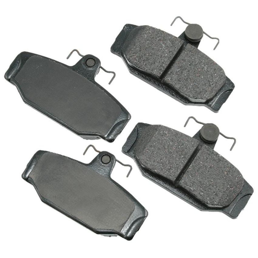 Akebono EUR391 Akebono EURO Ultra Premium Ceramic Disc Brake Pad Kit