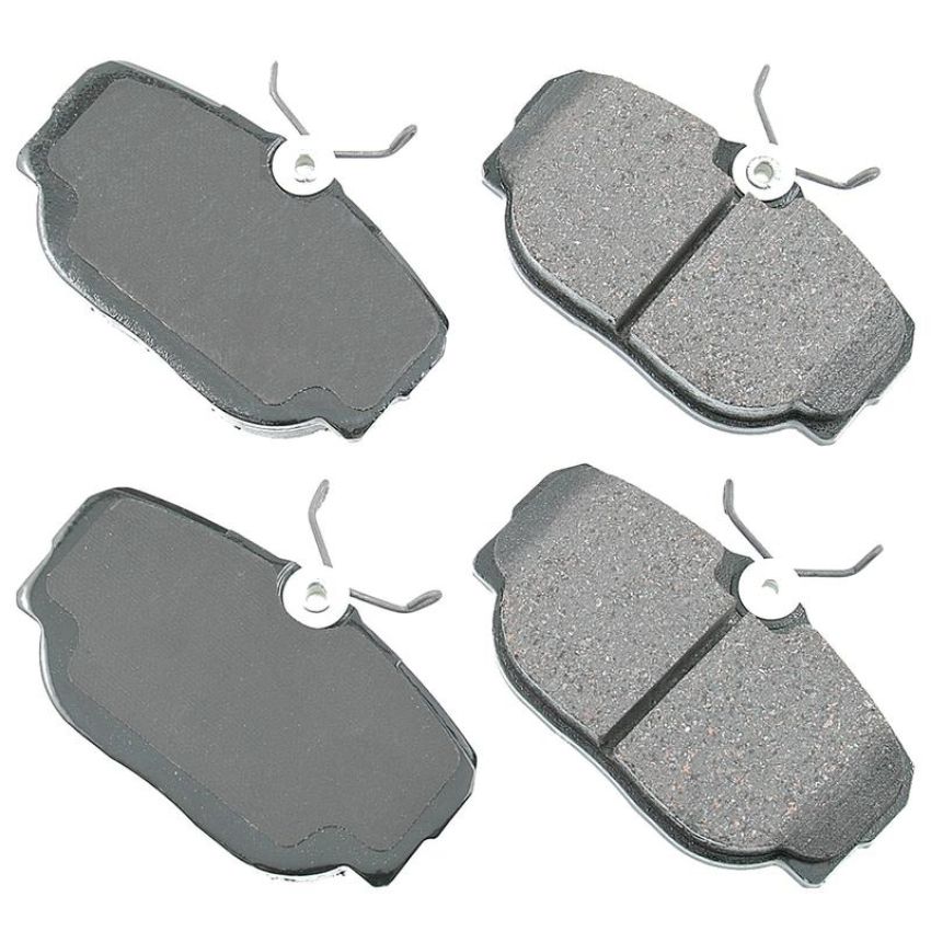 Akebono EUR493 Akebono EURO Ultra Premium Ceramic Disc Brake Pad Kit