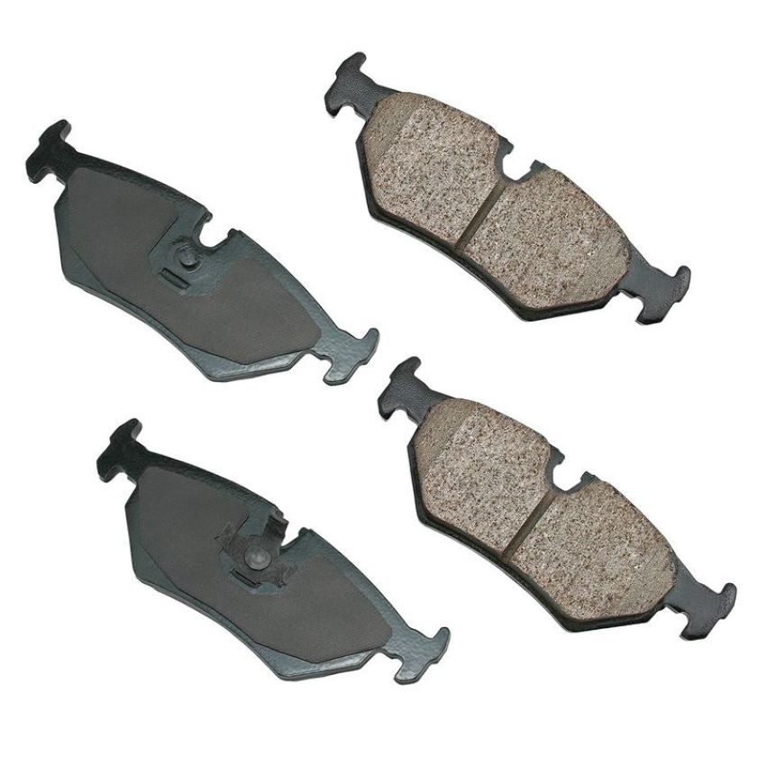 Akebono EUR517 Akebono EURO Ultra Premium Ceramic Disc Brake Pad Kit