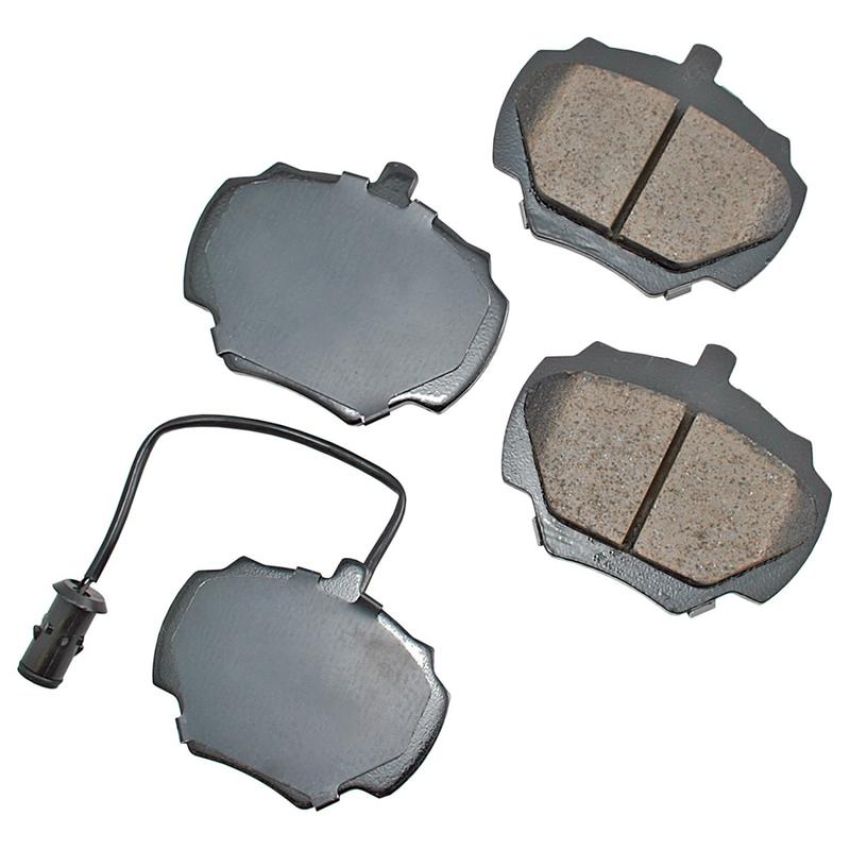 Akebono EUR518 Akebono EURO Ultra Premium Ceramic Disc Brake Pad Kit