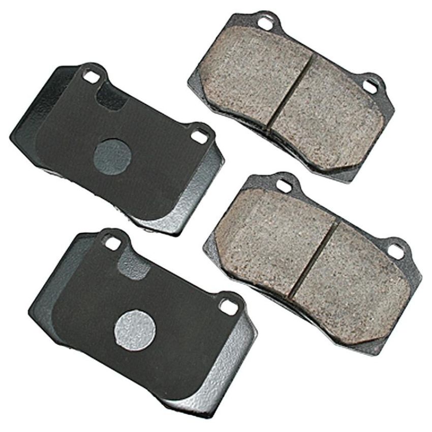 Akebono EUR592 Akebono EURO Ultra Premium Ceramic Disc Brake Pad Kit