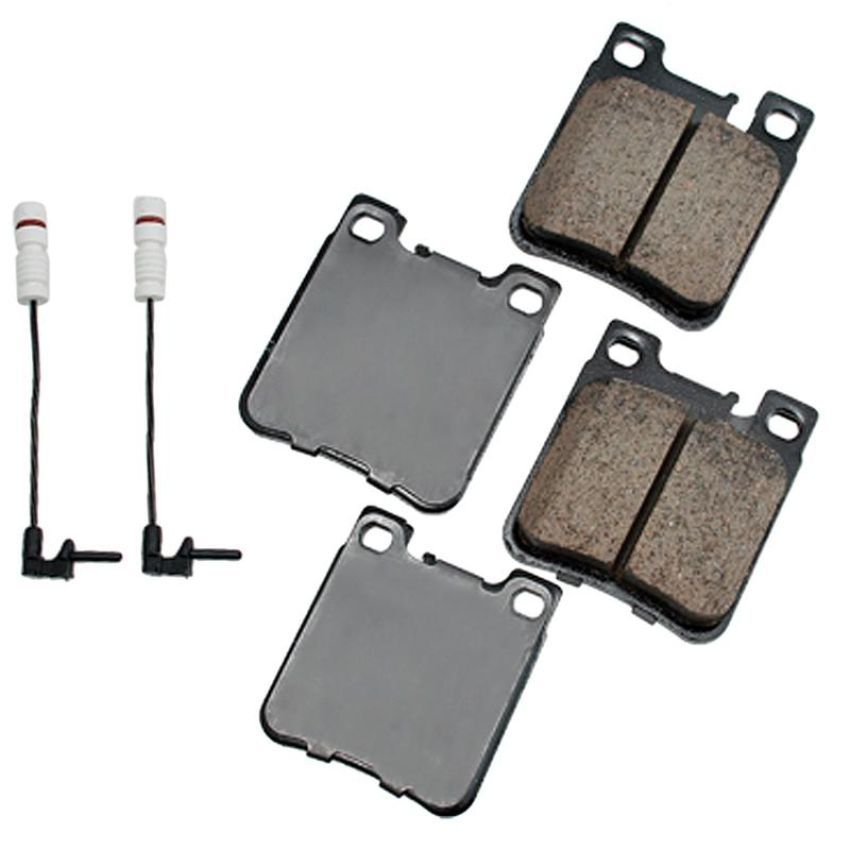 Akebono EUR603 Akebono EURO Ultra Premium Ceramic Disc Brake Pad Kit