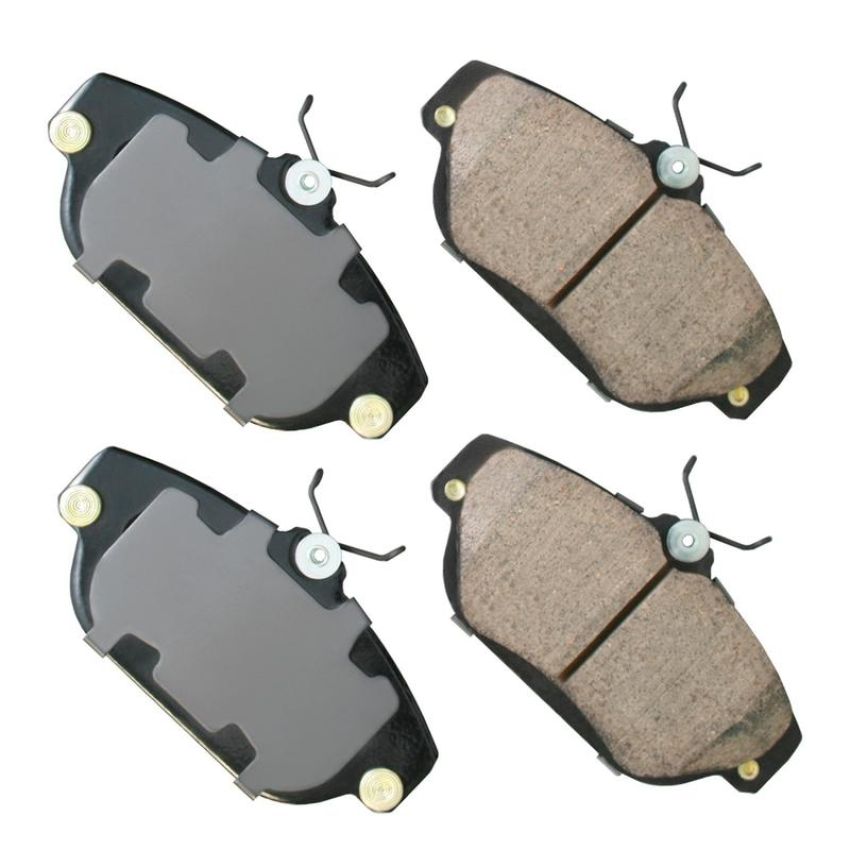 Akebono EUR634 Akebono EURO Ultra Premium Ceramic Disc Brake Pad Kit